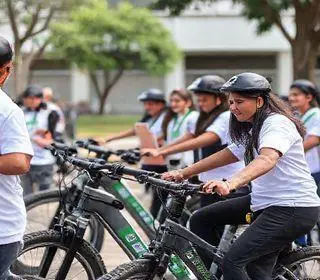 uso de bicicletas elétricas