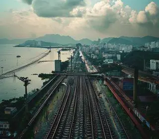 ligação ferroviária