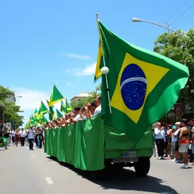 desfile de 7 de Setembro em Vitória