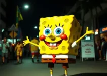 corridas do Flamengo e Bob Esponja