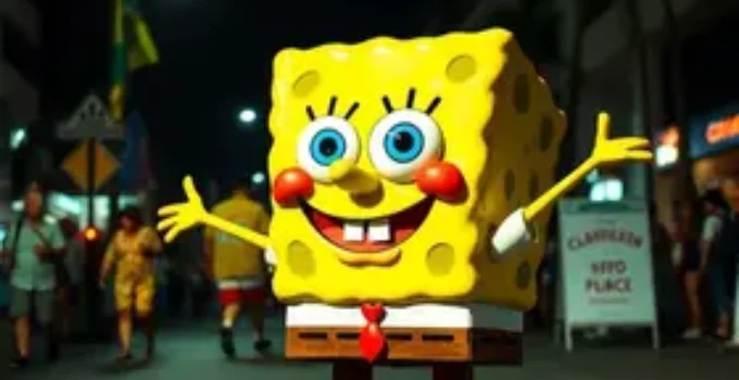 corridas do Flamengo e Bob Esponja