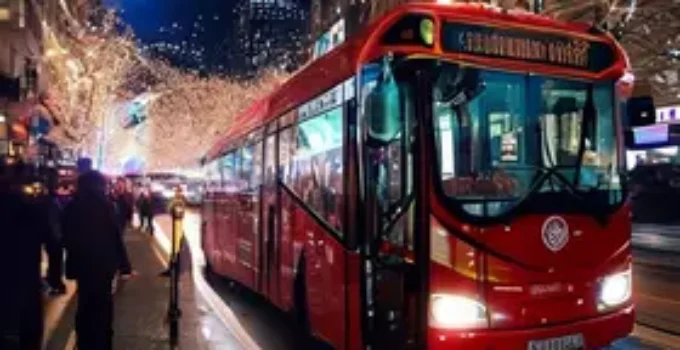 programação especial de ônibus