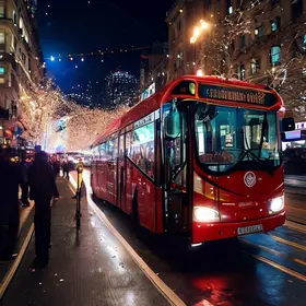 programação especial de ônibus