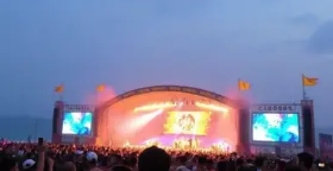última noite da Arena de Verão