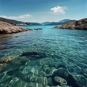 cor da água em praias de Vitória e Vila Velha