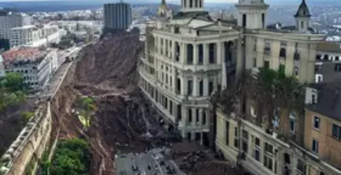 obras de contenção de encostas