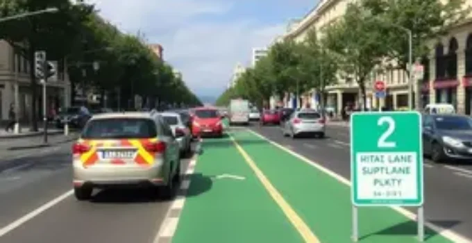 ciclofaixa Avenida Dante Michelini