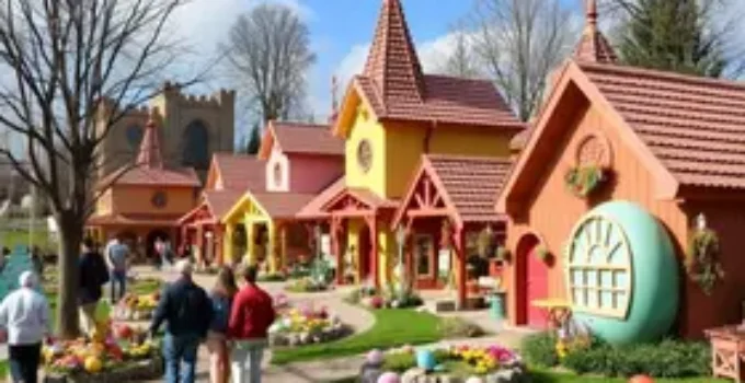 Vila de Páscoa no Parque Moscoso