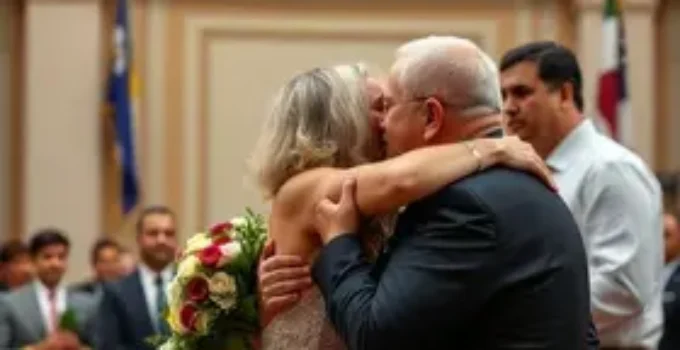 homenagem emocionante