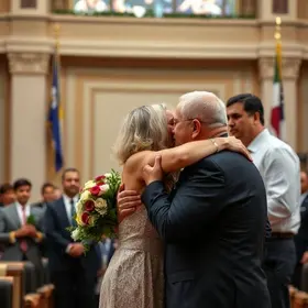 homenagem emocionante