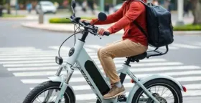 circulação de ciclomotores e bicicletas elétricas