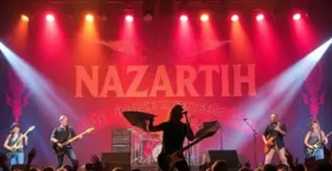 show gratuito banda Nazareth