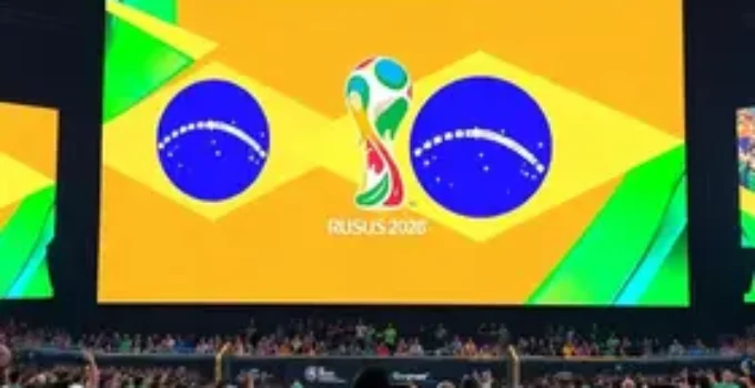 telões de transmissão
