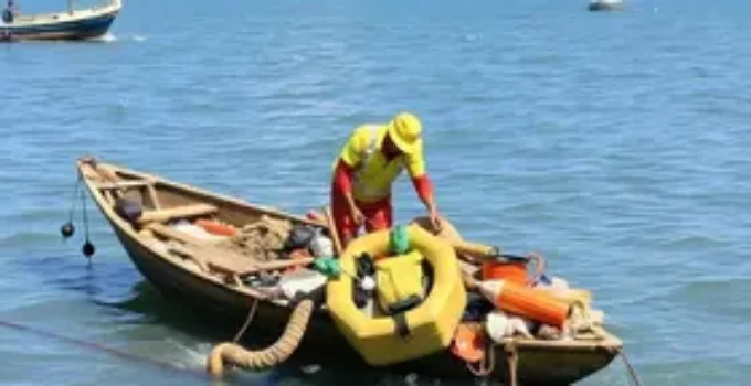 limpeza da baía de vitória