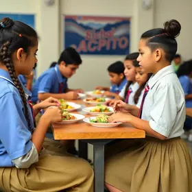 merendeira da rede de ensino de Vitória