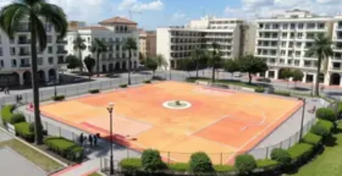 nova praça em santos reis