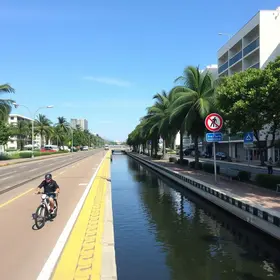 nova sinalização canal de camburi
