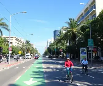 ciclofaixas e ruas de lazer em Vitória
